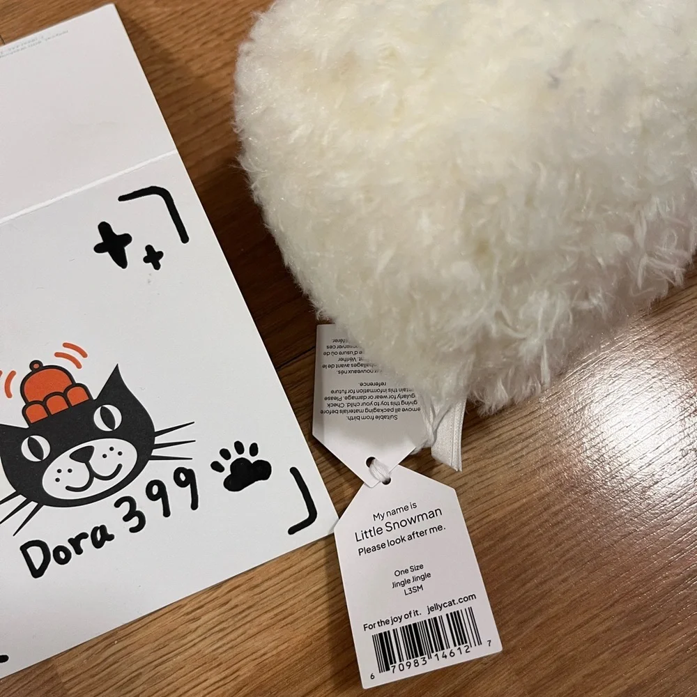 ✨ Jellycat Authentic Little Snowman  – New – Christmas Gift🎄 - Picture 4 of 5